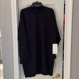 lululemon Broken Beats Sweatshirt Dress, NWT